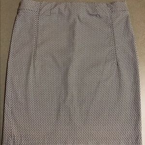 CATO Fitted Print Skirt